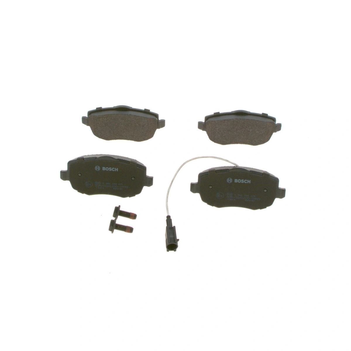 Bosch 0986494009 Arka Fren Balatası - Bmw 5 Serisi E39 (520i-540i, 1995-2004)