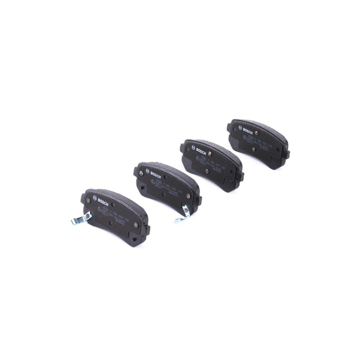 Bosch 0986494140 Arka Fren Balatası - Hyundai I20, Kia Sportage, Kia (Dyk) Rio (1995-2019, 1.0-2.7L)