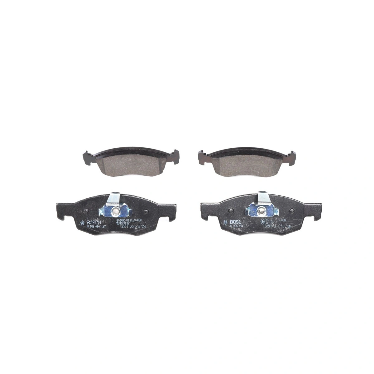 Bosch 0986494197 Ön Fren Balatası - Dacia Logan, Renault Logan (2007-2015, 1.4-1.6L)