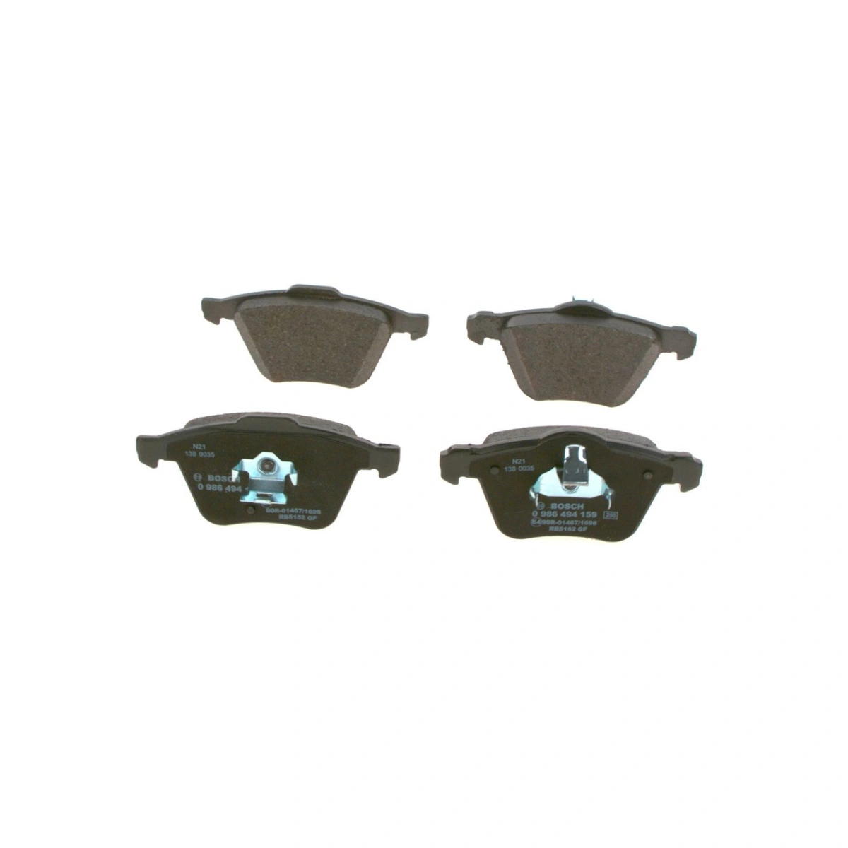 Bosch 0986494159 Ön Fren Balatası - Volvo Xc90 (2002-2014, 2.4-3.2L)