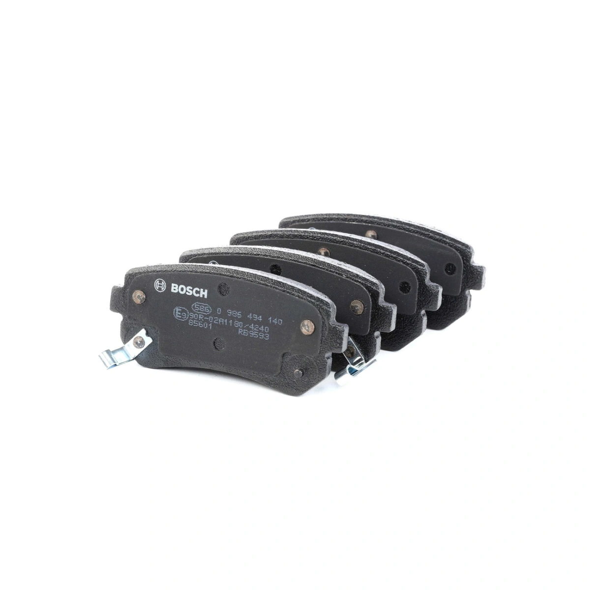 Bosch 0986494140 Arka Fren Balatası - Hyundai I20, Kia Sportage, Kia (Dyk) Rio (1995-2019, 1.0-2.7L)