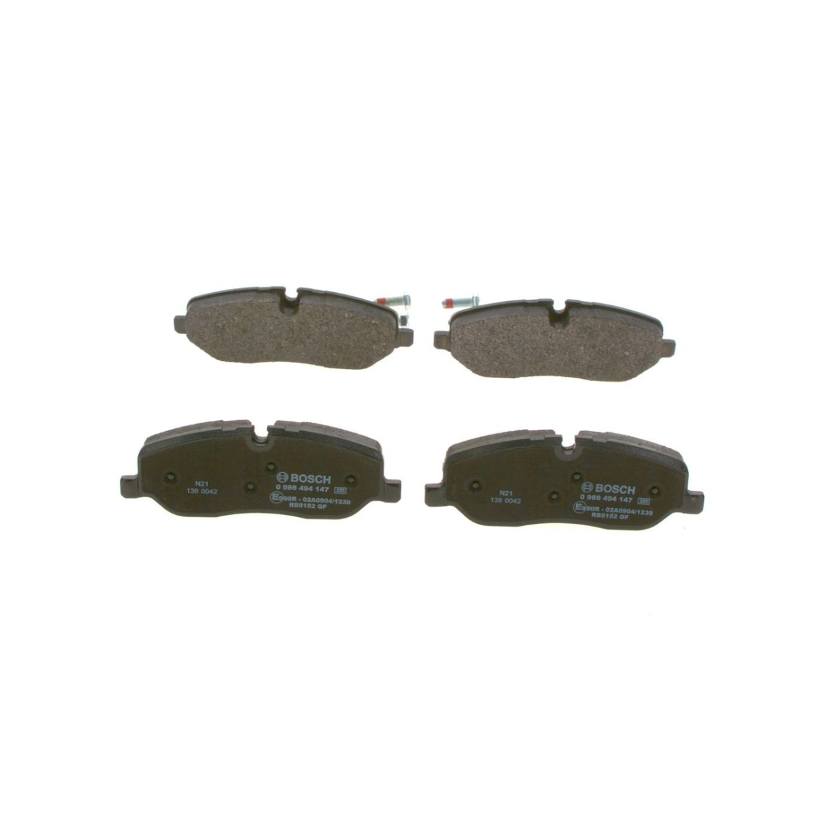 Bosch 0986494147 Ön Fren Balatası - Land Rover Discovery/Range (2002-2018, 2.7-4.4L)