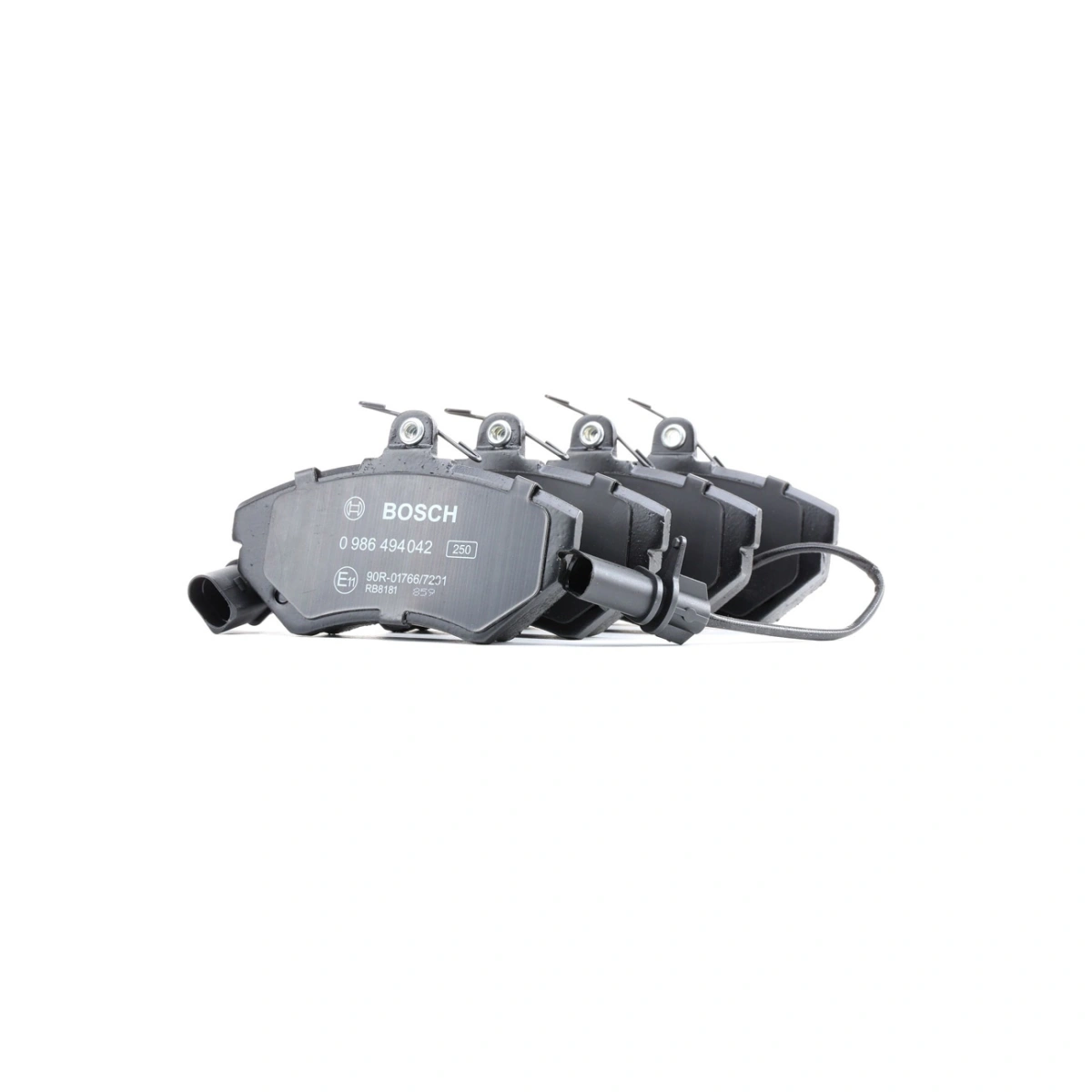 Bosch 0986494042 Ön Fren Balatası - Volkswagen Passat, Audi A4, Seat Exeo (1994-2013, 1.6-3.2L)