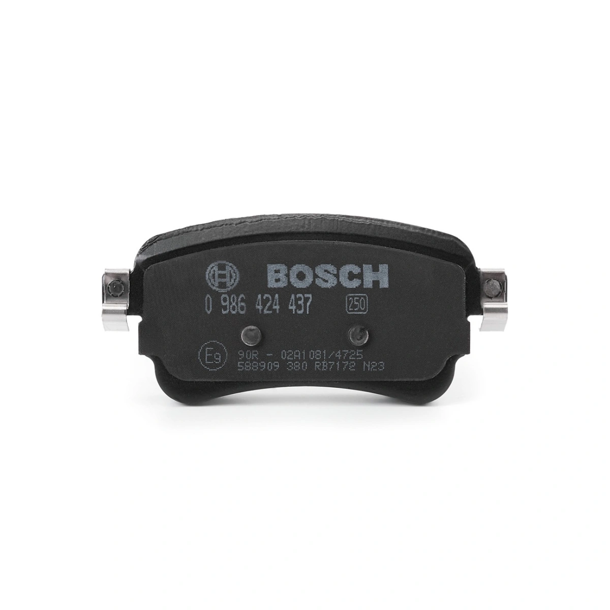 Bosch 0986424437 Arka Fren Balatası - Citroen Jumpy / Peugeot Expert / Toyota Proace / Fiat Scudo K0 (1.5-2.2, 2016-)