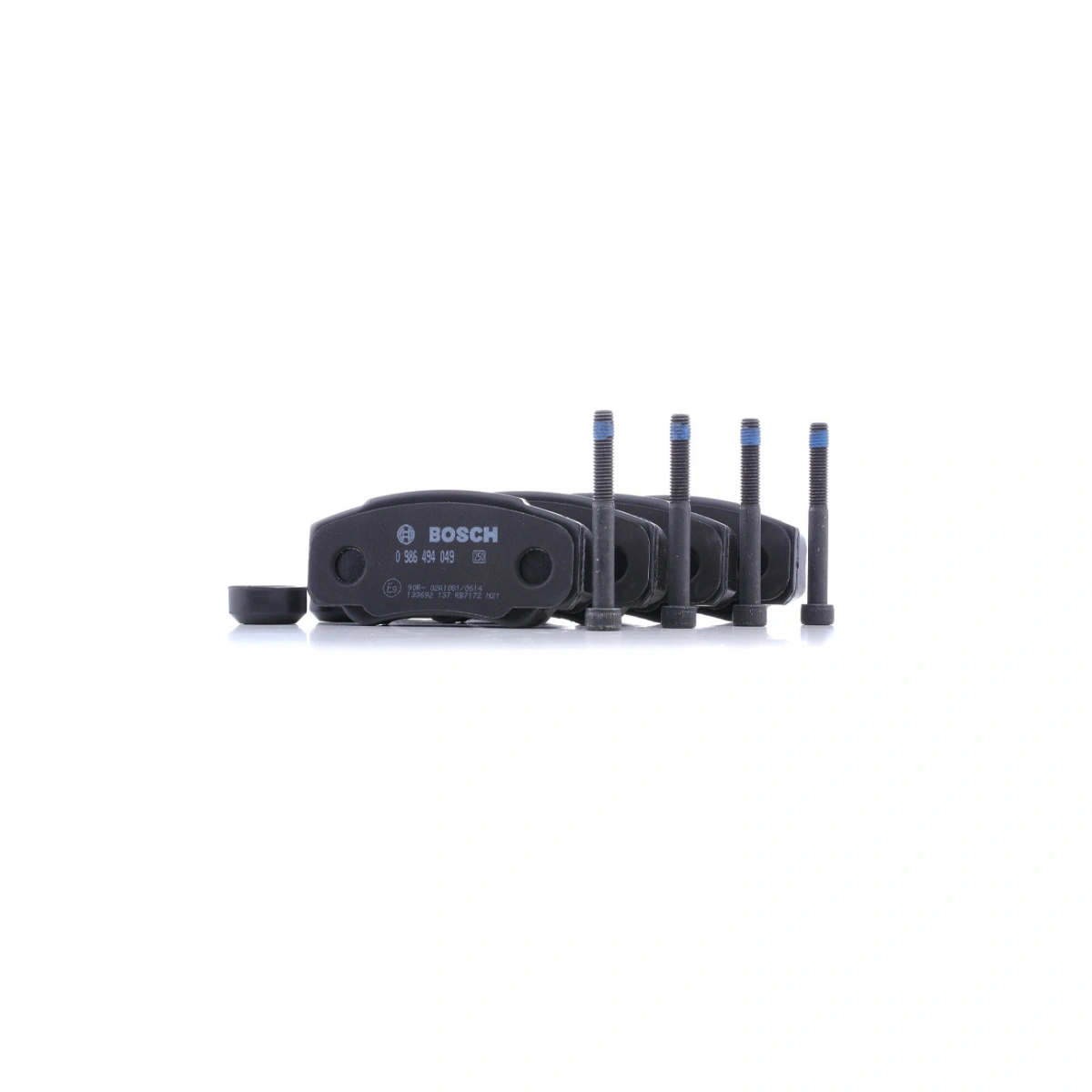Bosch 0986494049 Arka Fren Balatası - Fiat Ducato, Peugeot Boxer, Citroen Jumper (1994-2011, 2.0-2.8L)
