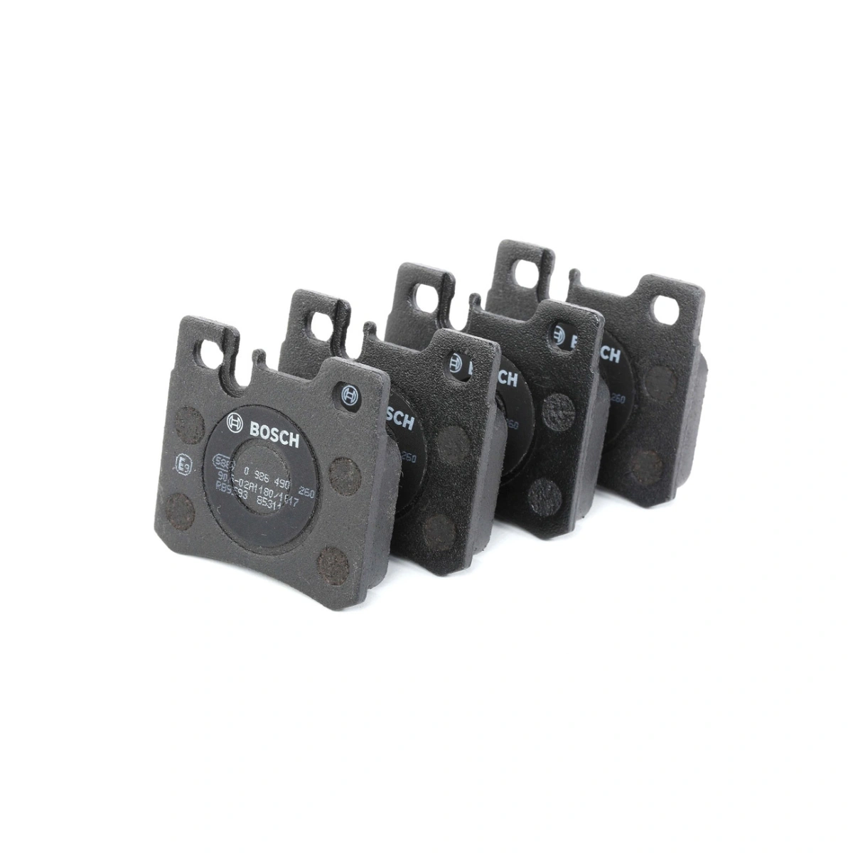 Bosch 0986490260 Arka Fren Balatası - Mercedes 124/E-Serisi/C-Serisi (1985-2002, 2.5-4.2L)