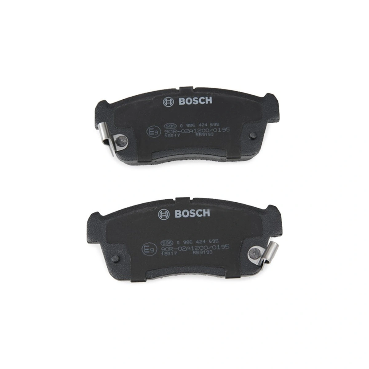 Bosch 0986424695 Ön Fren Balatası - Suzuki Celerio, Subaru Justy, Nissan Pixo (1999-2015, 0.7-1.5L)