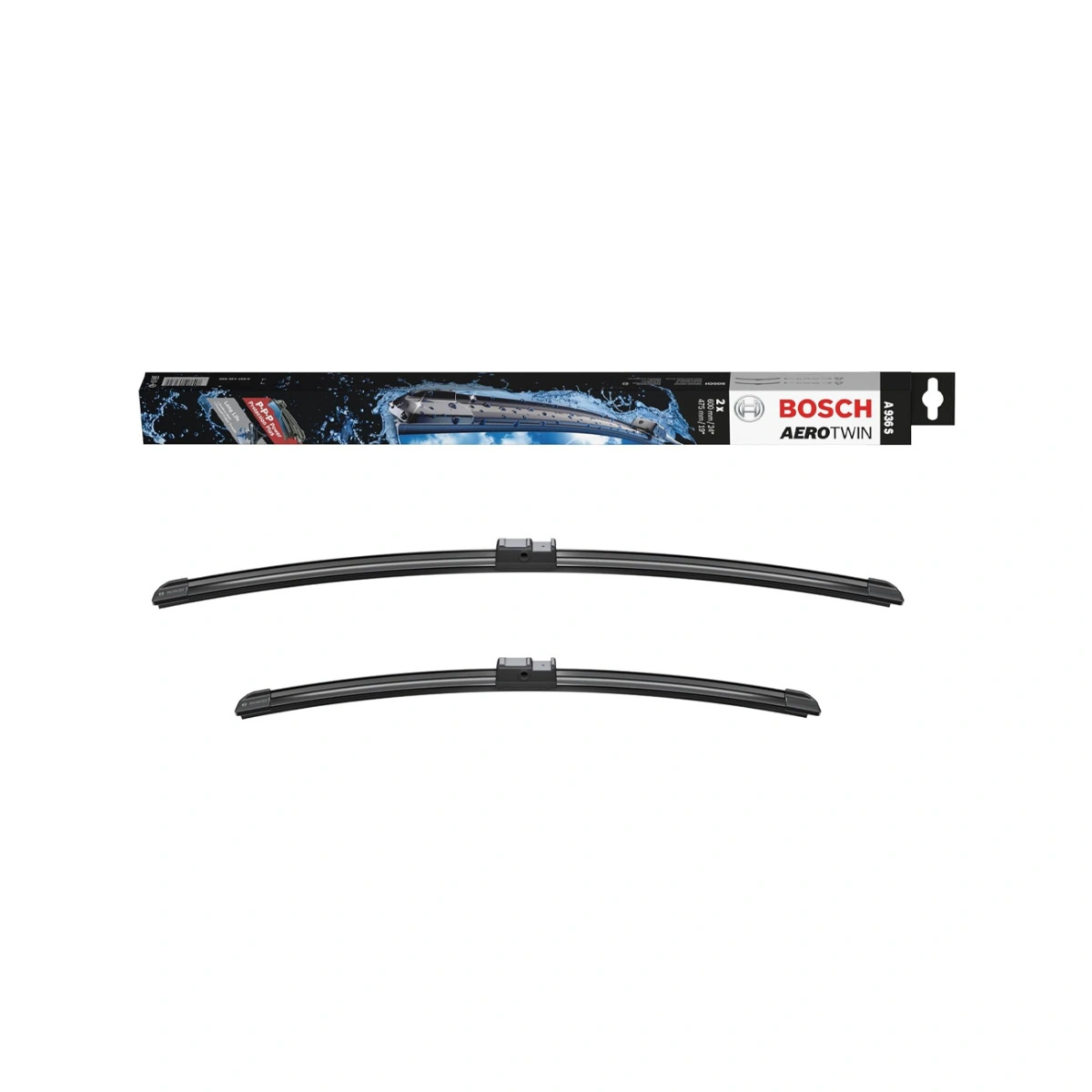 Bosch 3397118936 Aerotwin A936S Ön Silecek Seti - 600/475 (24"/19") - Audi A6 C6/RS6 C6/S6 C6/Allroad