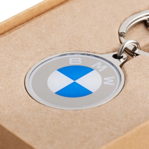 Bmw Orijinal Anahtarlık Logo Metal Gümüş