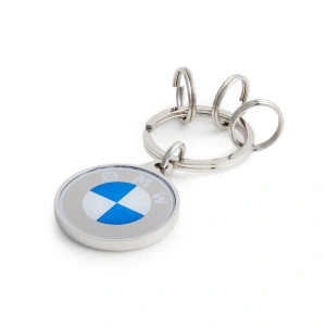 Bmw Orijinal Anahtarlık Logo Metal Gümüş