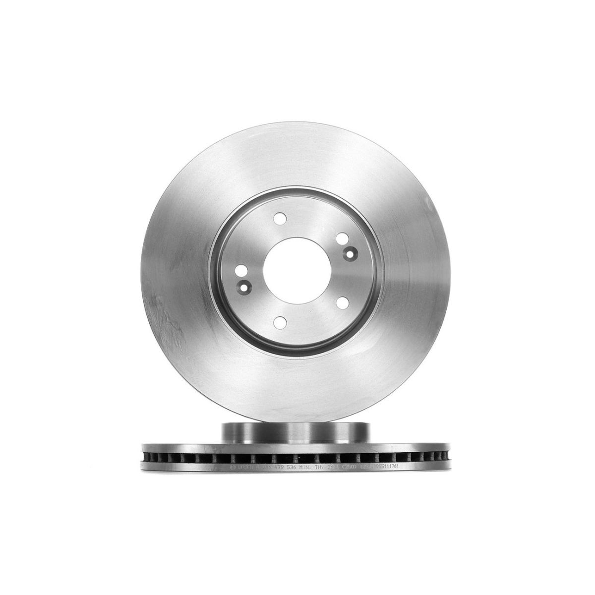 Bosch 0986479536 Ø321mm Hyundai Santa Fé-Ix55 Ön Fren Disk Takımı
