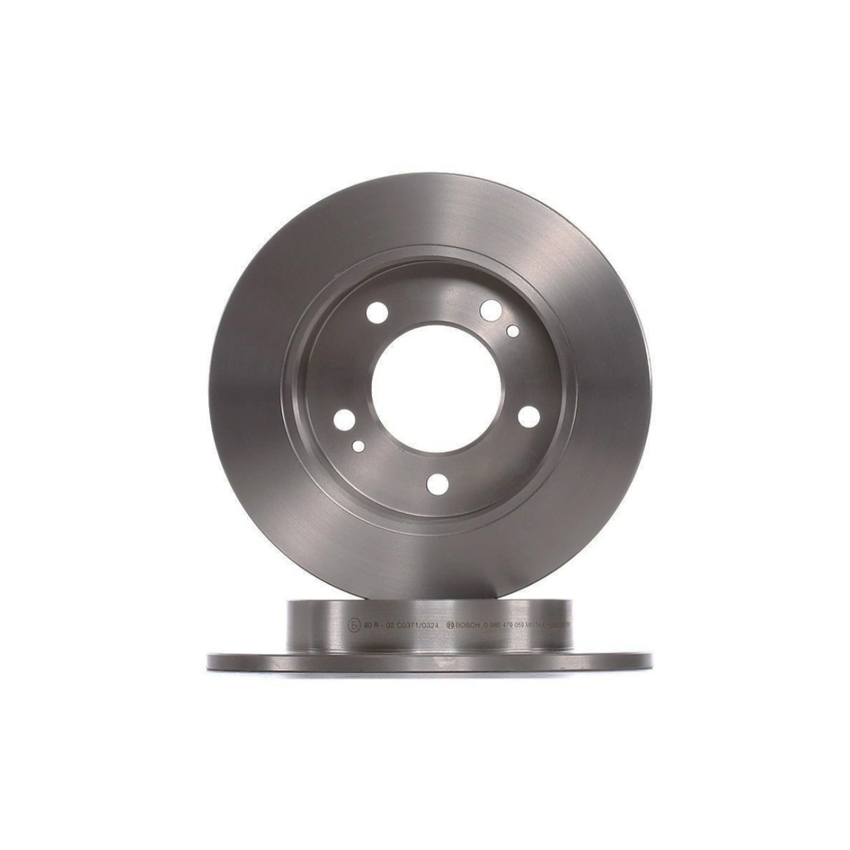 Bosch 0986479059 Ø258mm Hyundai-Kia Arka Fren Disk Takımı