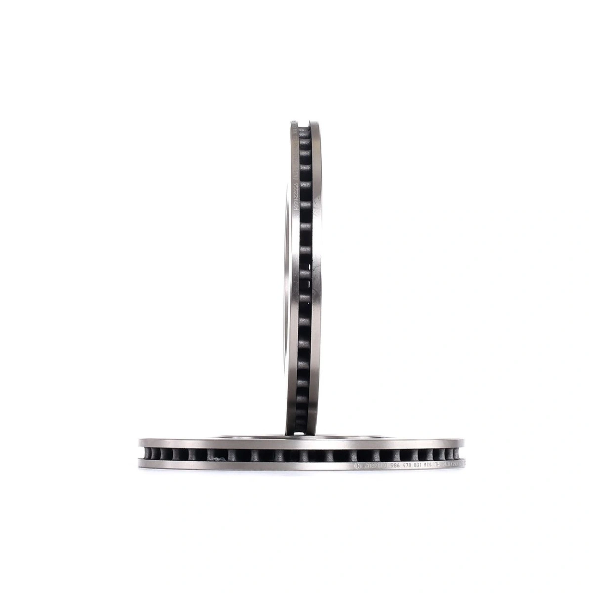 Bosch 0986478831 Ø282,7mm Citroen-Peugeot Ön Fren Disk Takımı