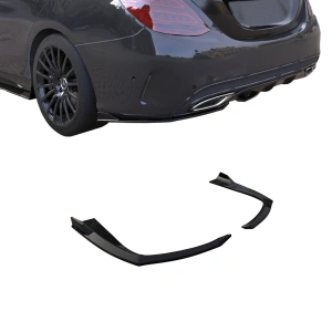 Apex Aero Design - Mercedes C-Class W205 AMG (2014-2018) - Arka Yan Lip - Rear Side Splitter