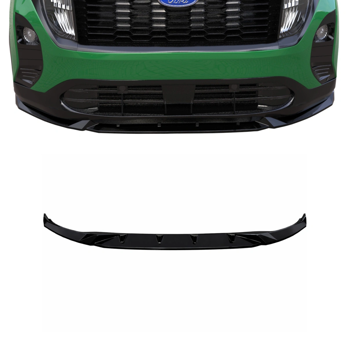 Apex Aero Design - Ford Courier Mk2 (2023-) - Ön Lip - Front Splitter