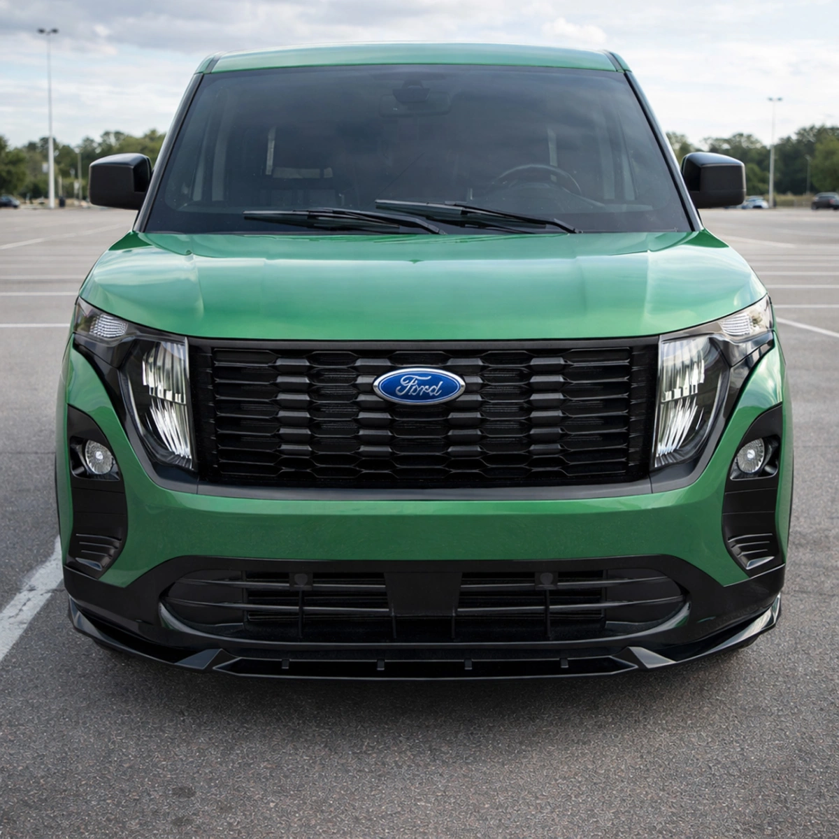 Apex Aero Design - Ford Courier Mk2 (2023-) - Ön Lip - Front Splitter