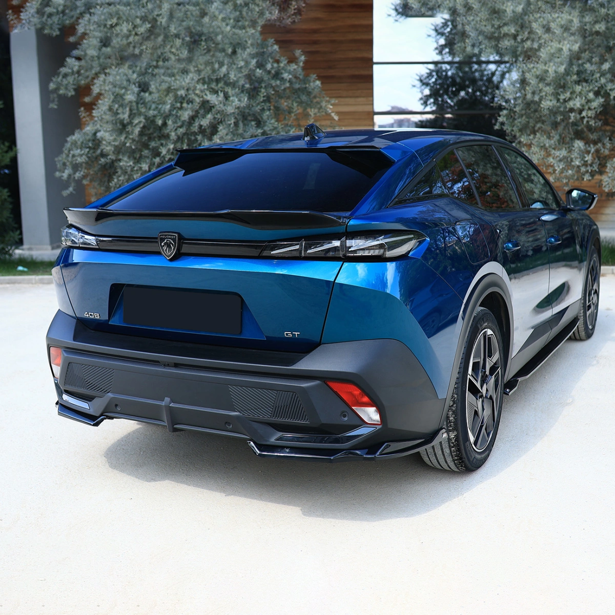 Apex Aero Design - Peugeot 408 GT (2022-) Arka Yan Lip - Rear Side Splitter (2 Parça)