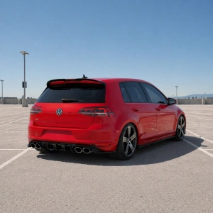 Apex Aero Design - Volkswagen Golf Mk7 GTI (2013-2016) - Arka Yan Splitter 2 Parça - Rear Side Splitter