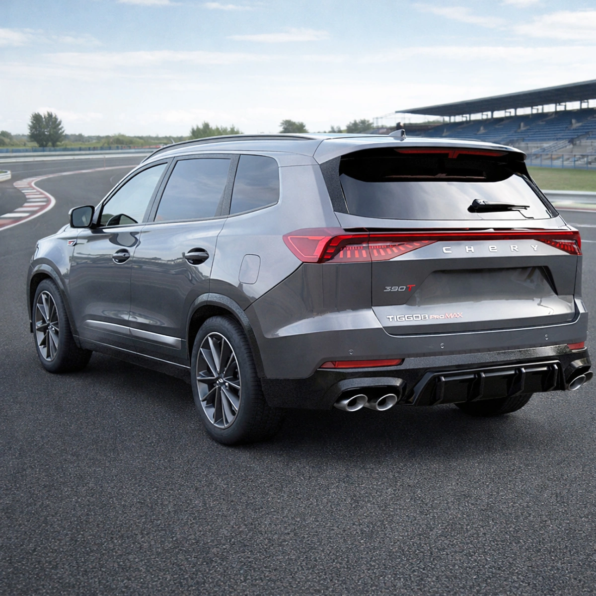 Apex Aero Design - Chery Tiggo 8 Pro Max (2022-) Arka Tampon Eki - Rear Valance