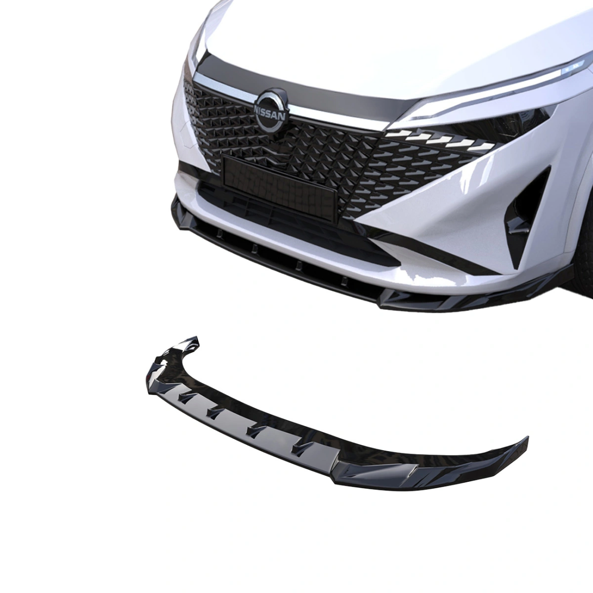 Apex Aero Design - Nissan Qashqai J12 (2024-) Ön Lip - Front Splitter