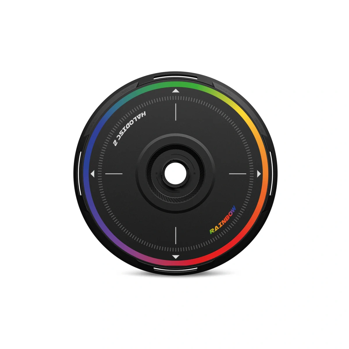 HALOBLK HALODISC 2 Rainbow - Tesla Model Y - 19 inç Aerodinamik Siyah Jant Kapağı - 4 Adet