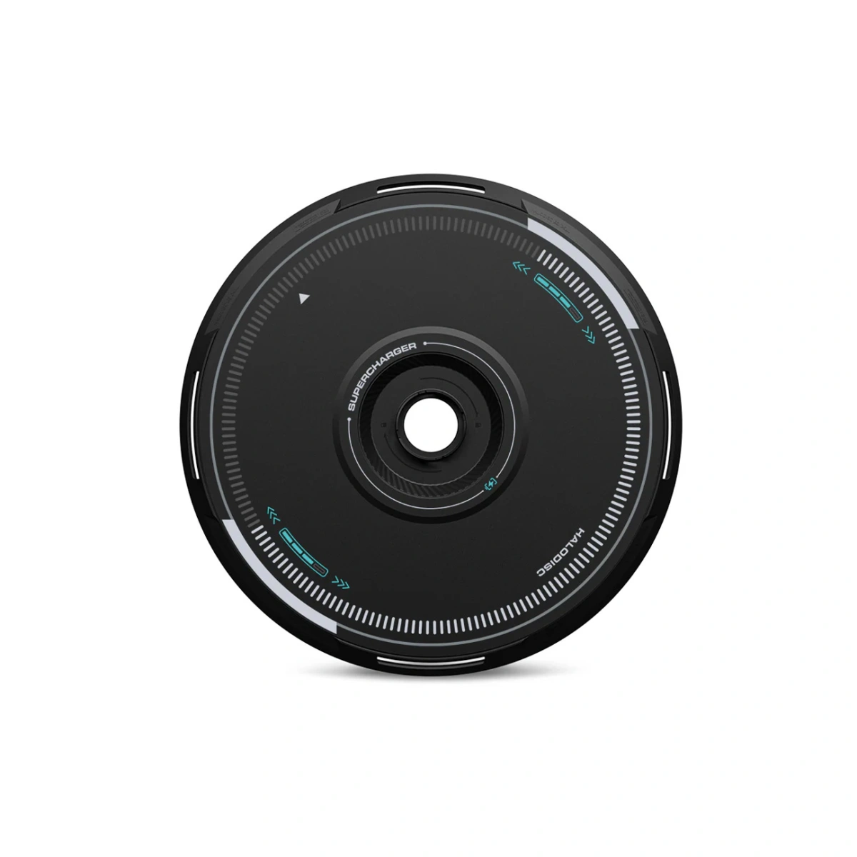 HALOBLK HALODISC 2 Supercharger - Tesla Model Y - 21 inç Aerodinamik Siyah Jant Kapağı - 4 Adet