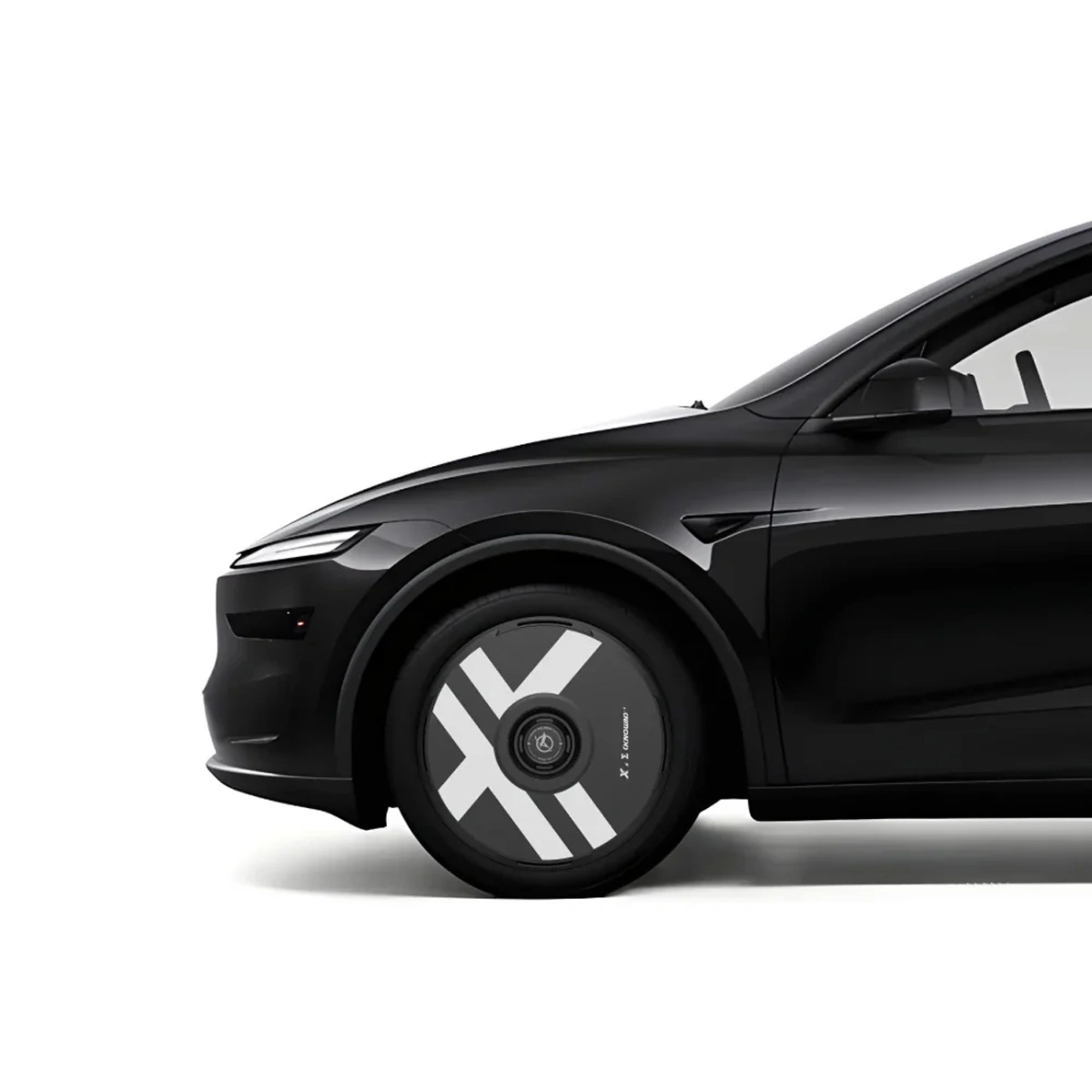 HALOBLK HALODISC 2 X-Factor - Tesla Model Y - 21 inç Aerodinamik Siyah Jant Kapağı - 4 Adet