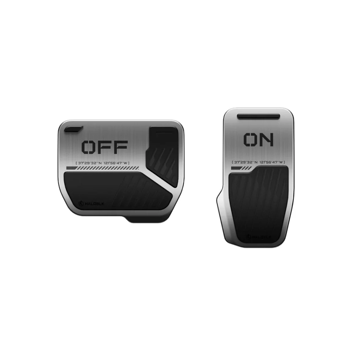 HALOBLK Toy Switch - Tesla İçin Alaşımlı Araç Pedal Kapakları