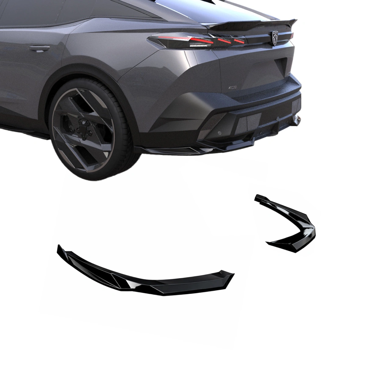 Apex Aero Design Peugeot 408 GT (2022-) 5 Parça Body Kit