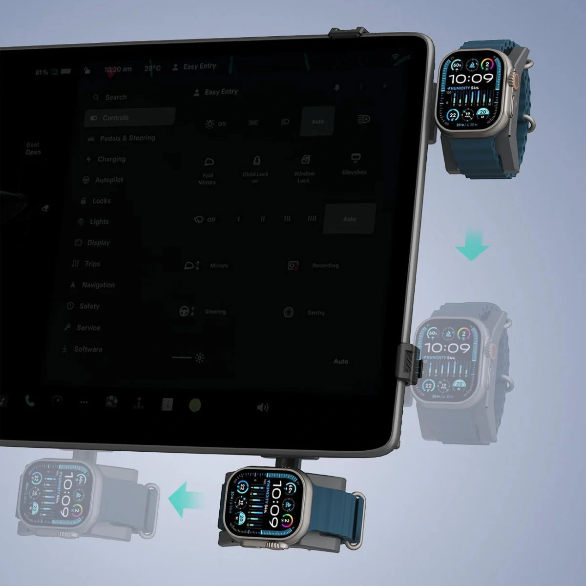 HALOBLK Akıllı Saat Tutucu