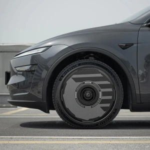 HALOBLK HALODISC 2 H-INDUSTRY - Tesla Model Y - 21 inç Aerodinamik Siyah Jant Kapağı - 4 Adet