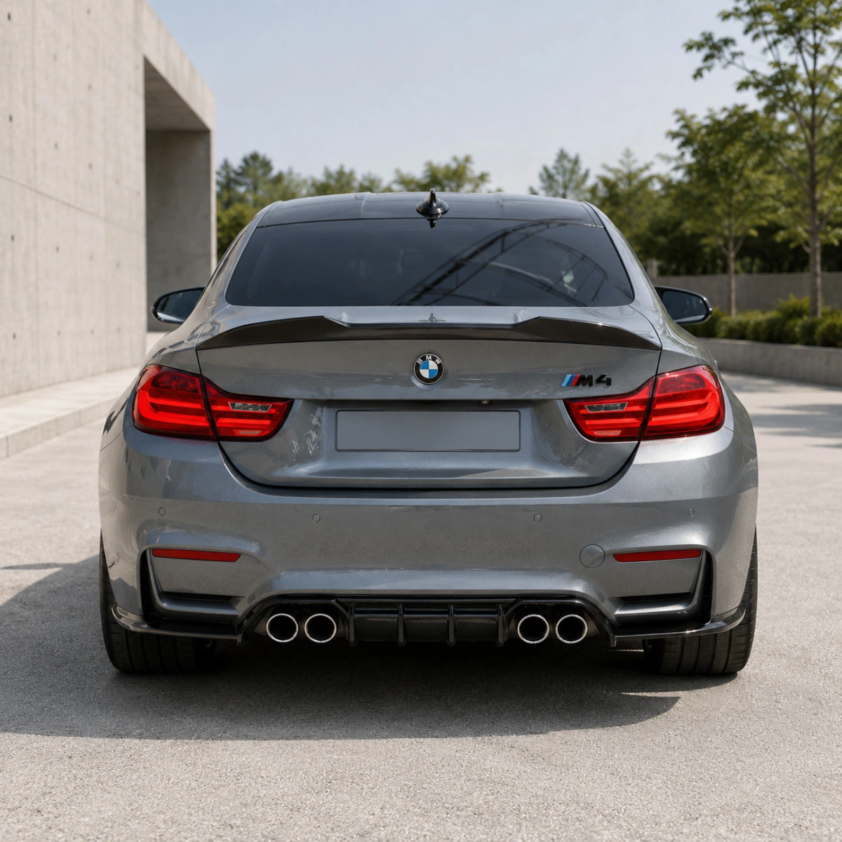 Apex Aero Design - Bmw M4 F82 (2014-2021) - Arka Tampon Eki - Rear Valance