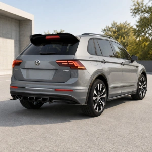 Apex Aero Design - Volkswagen Tiguan Mk2 R-Line (2015-2020) - Arka Tampon Eki - Rear Valance
