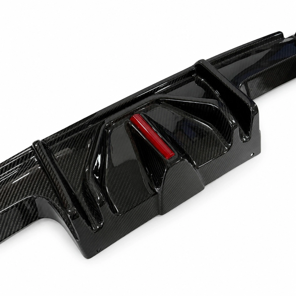 Drifton Bmw G80-G82-G83 M3-M4 Kuru Karbon Arka Difüzör BC Style LED'li - 2021+