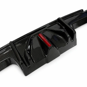 Drifton Bmw G80-G82-G83 M3-M4 Kuru Karbon Arka Difüzör BC Style LED'li - 2021+