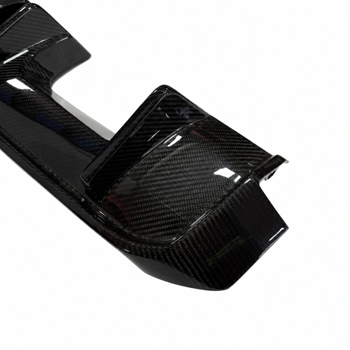 Drifton Bmw G80-G82-G83 M3-M4 Kuru Karbon Arka Difüzör BC Style LED'li - 2021+