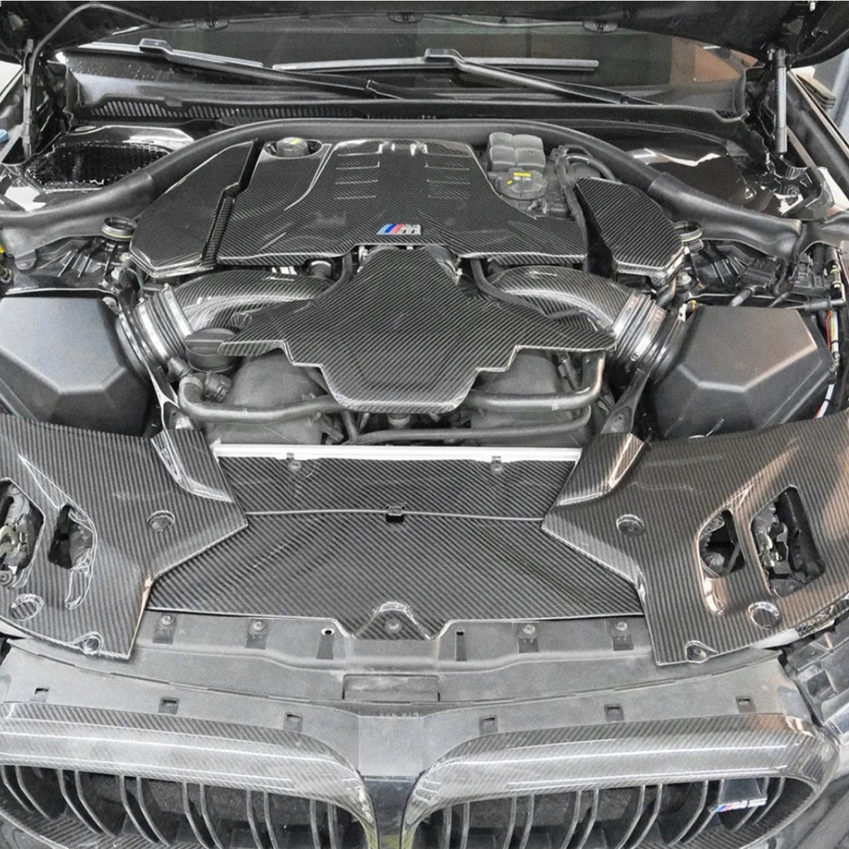 Drifton Bmw F90 M5 Dry Karbon Motor Hava Emiş Kapağı - 2017-2023