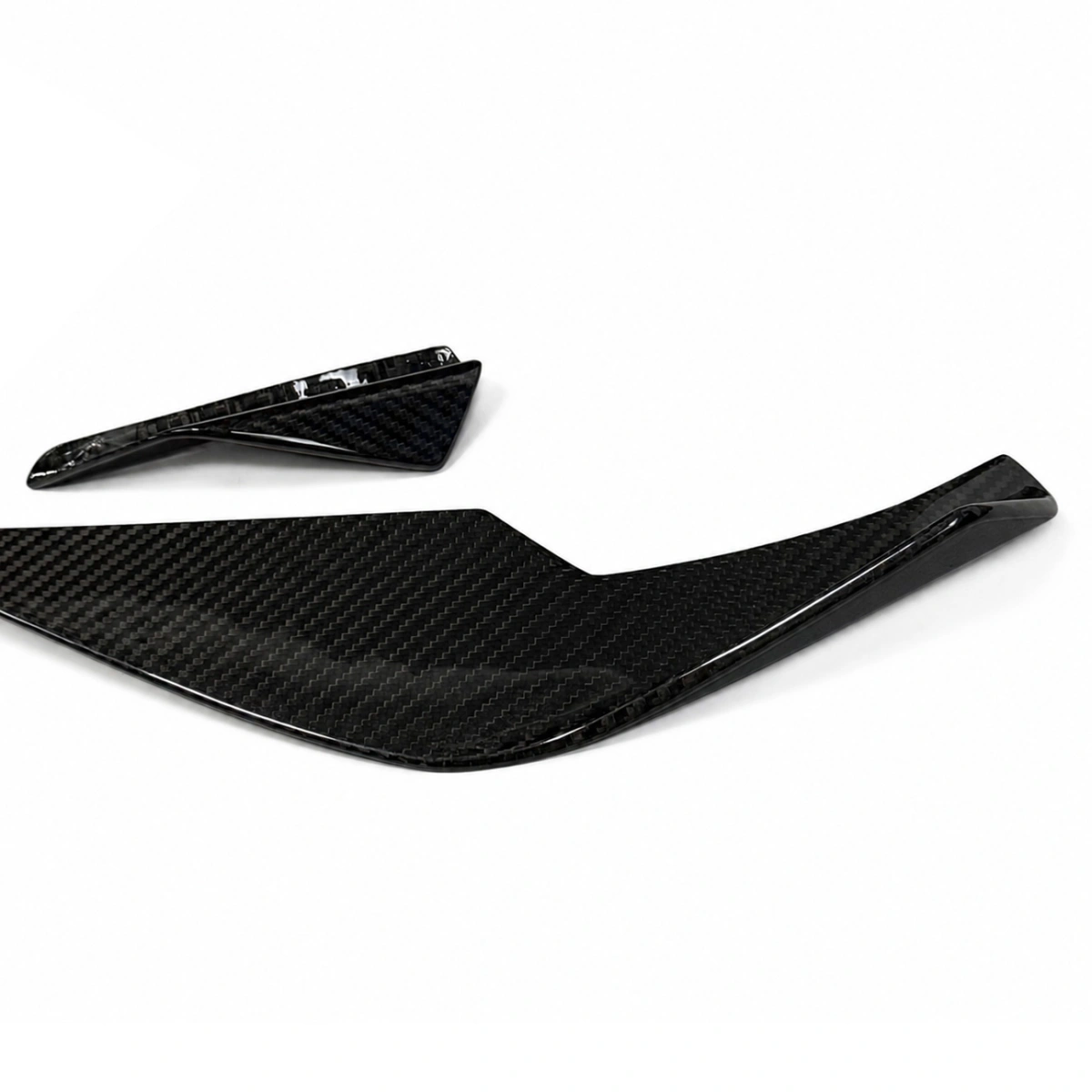 Drifton Bmw G80-G82-G83 M3-M4 Kuru Karbon Tampon Canard VS Style Yapıştırmalı - 2021+