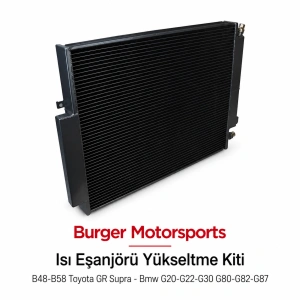 Burger Motorsports - B48-B58 Toyota GR Supra - Bmw G20-G22-G30 G80-G82-G87 Isı Eşanjörü Yükseltme Kiti