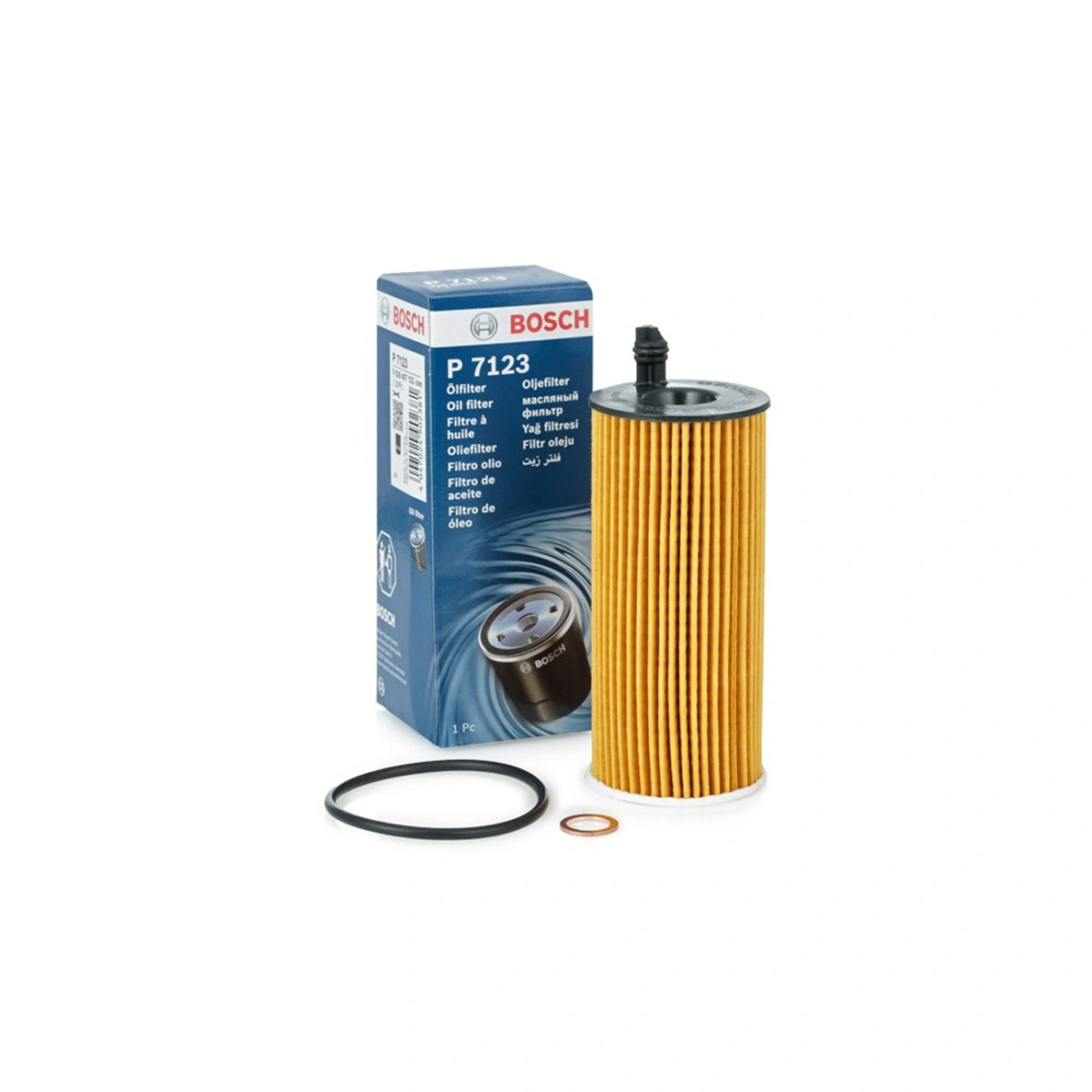 Bosch BMW F20-F21-E90 - X1-X3-F10 Dizel Yağ Filtresi