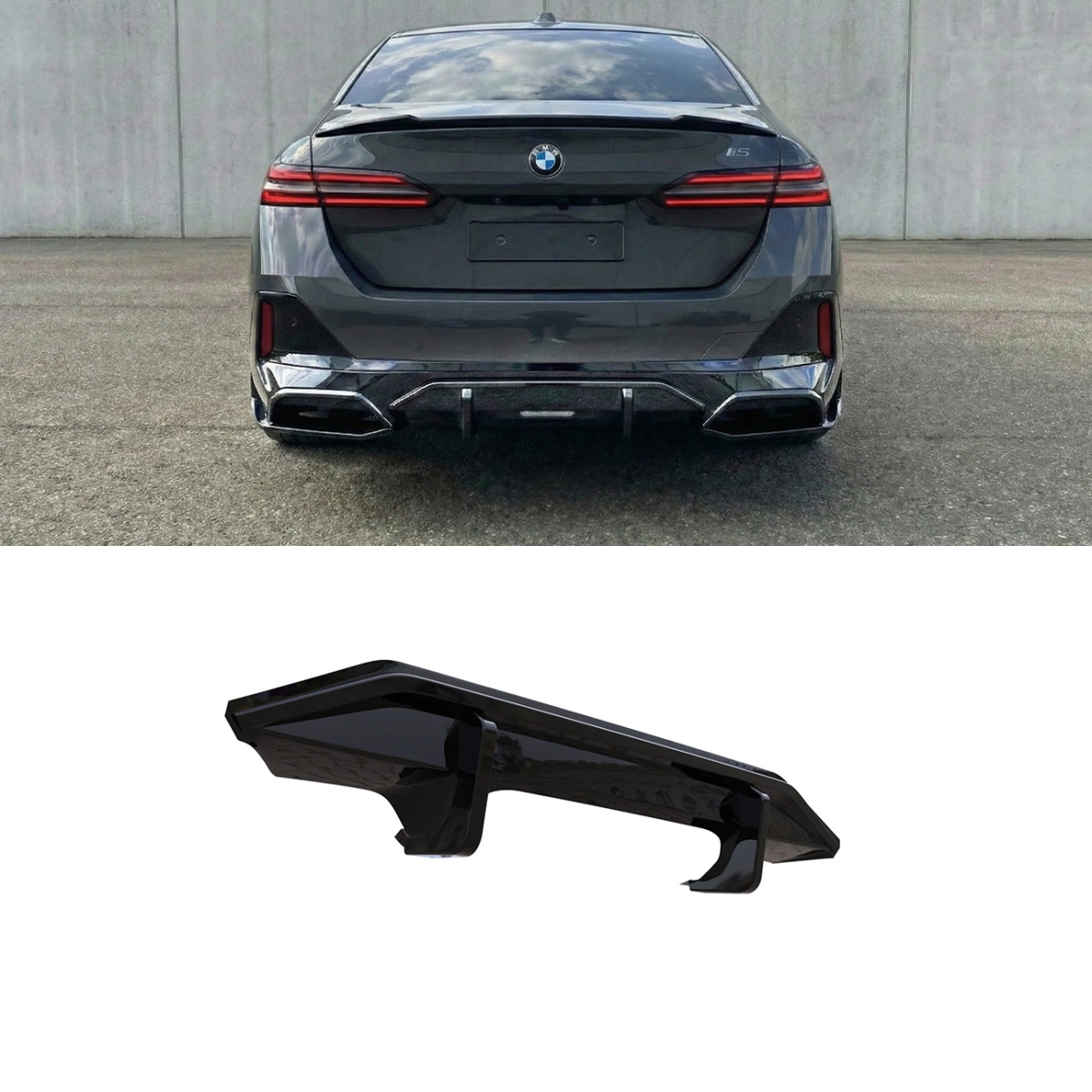 Apex Bmw 5 Series G60 (2023+) Uyumlu - Difüzör