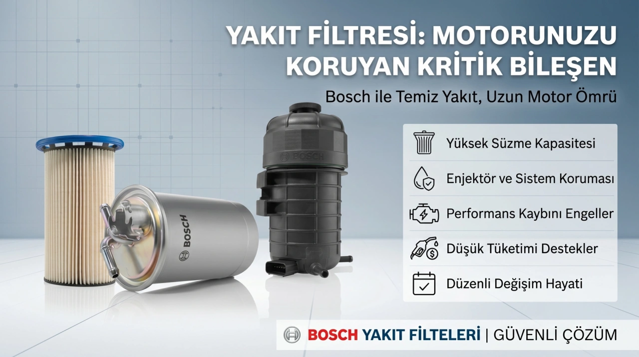 Yakıt Filtresi Ne İşe Yarar? Ne Zaman Değişir?