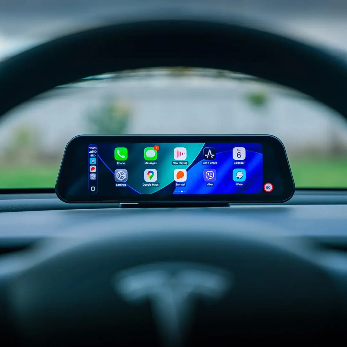 Enhance Auto TESLA S3XY Dash + Commander Bundle - Juniper (Yeni Kasa) Model Y (2025) - Tesla Model 3 (Tüm Nesiller 2017+)