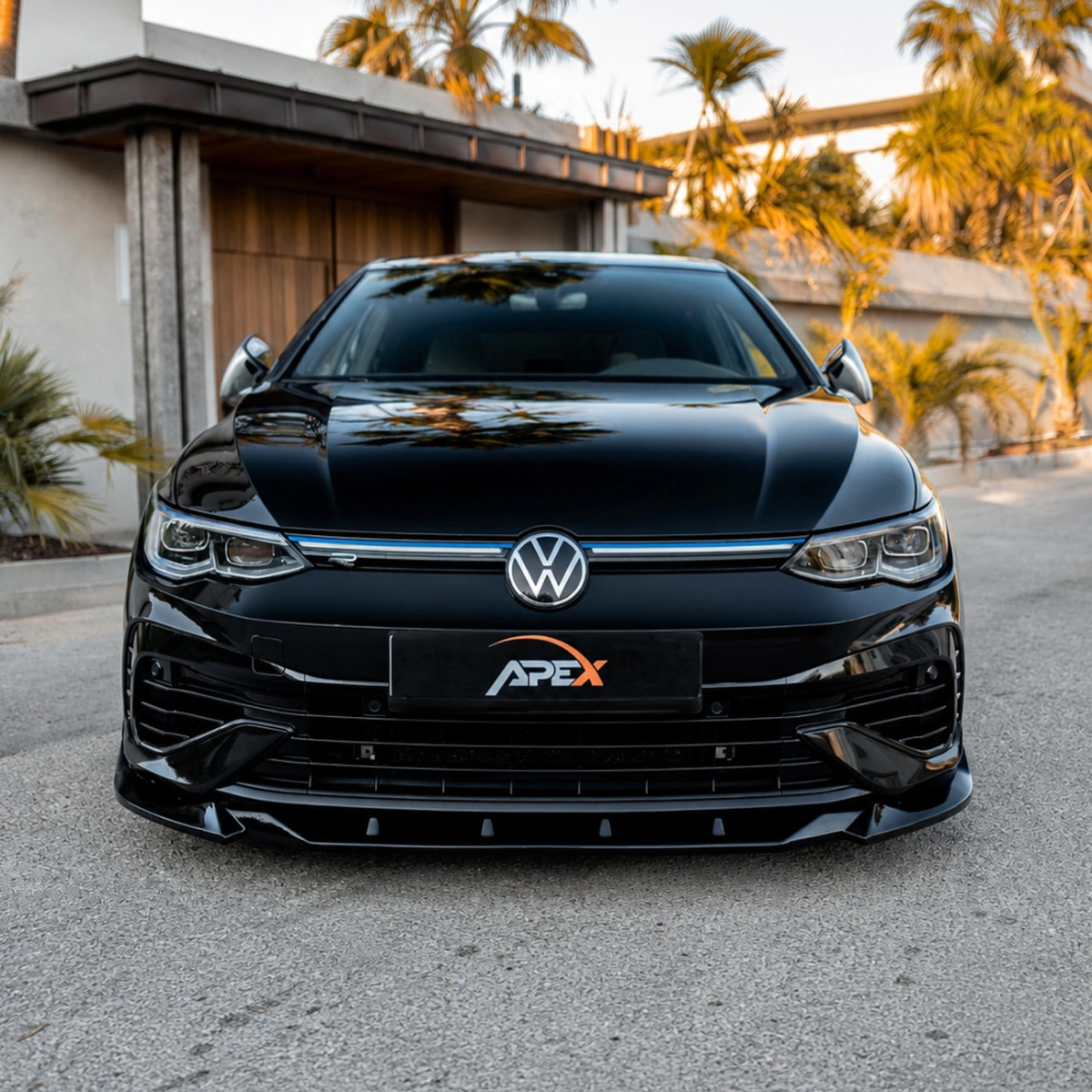 Apex Aero Design - Volkswagen Golf Mk8 R (2020-2024) - Ön Lip - Front Splitter