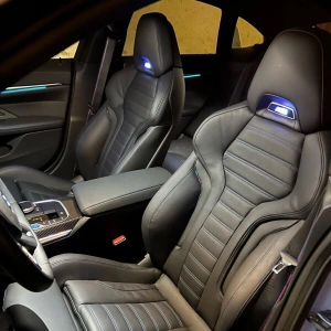 BMW X3M F97 - X4M F98 - 4 Serisi G22 M Işıklı Koltuk Amblemi OEM - Tekli
