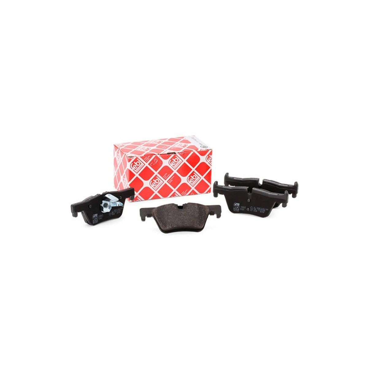 Febi Bilstein 16863 Arka Fren Balatası - BMW F20 F30 F32 - 123mm - 1 Set