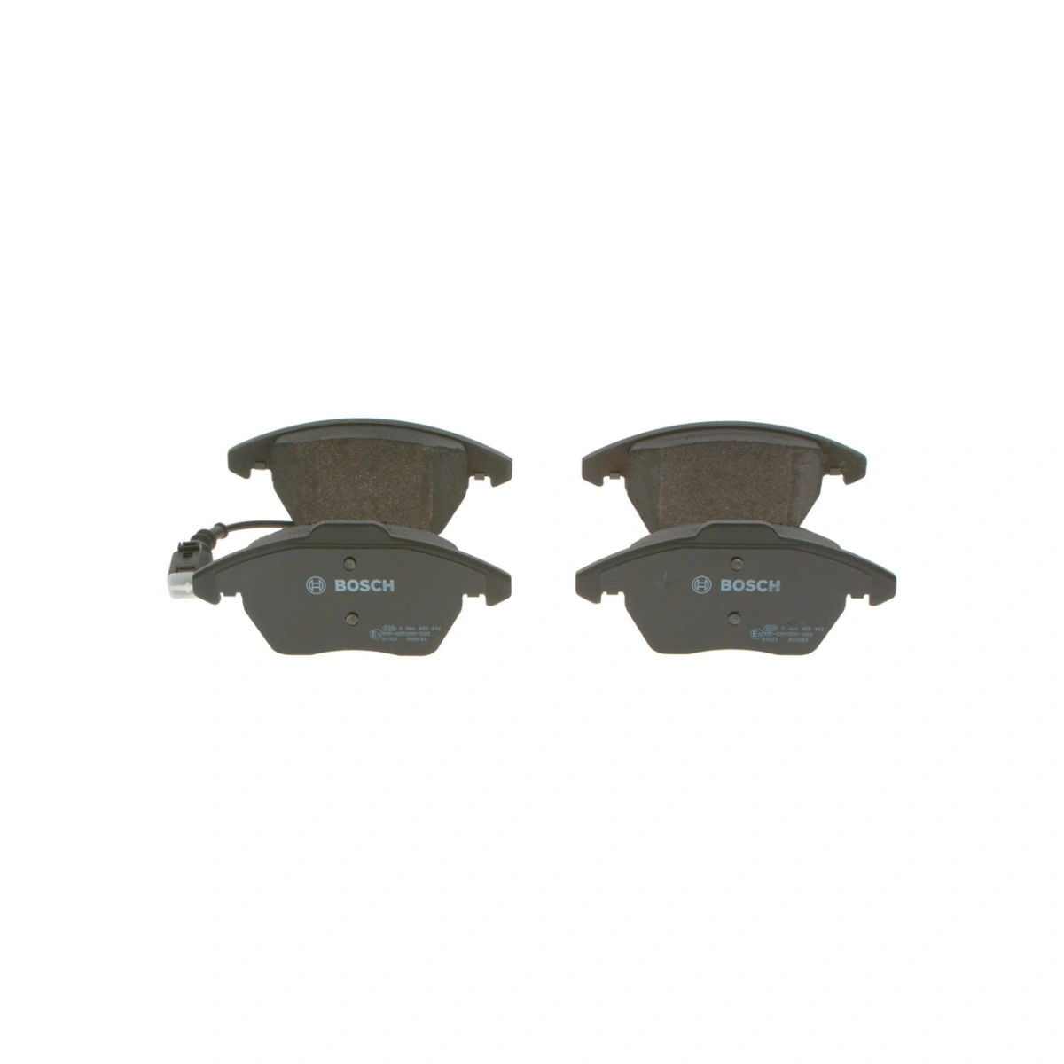 Bosch 0986495412 Ön Fren Balatası - VW Passat Golf Caddy Audi A3 - 155mm - 1 Set