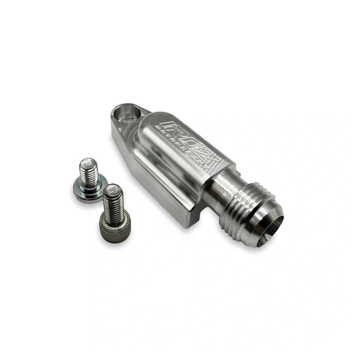 IROZ Motorsport -8AN Alçak Profil Turbo Yağ Geri Dönüş (Tahliye) Adaptörü (Cıvata Aralığı: 1.5”)