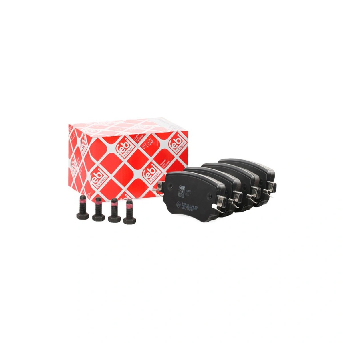 Febi Bilstein 16912 Arka Fren Balatası - Seat Leon Skoda Octavia Audi A1 Q3 Caddy - 104,1mm - 1 Set
