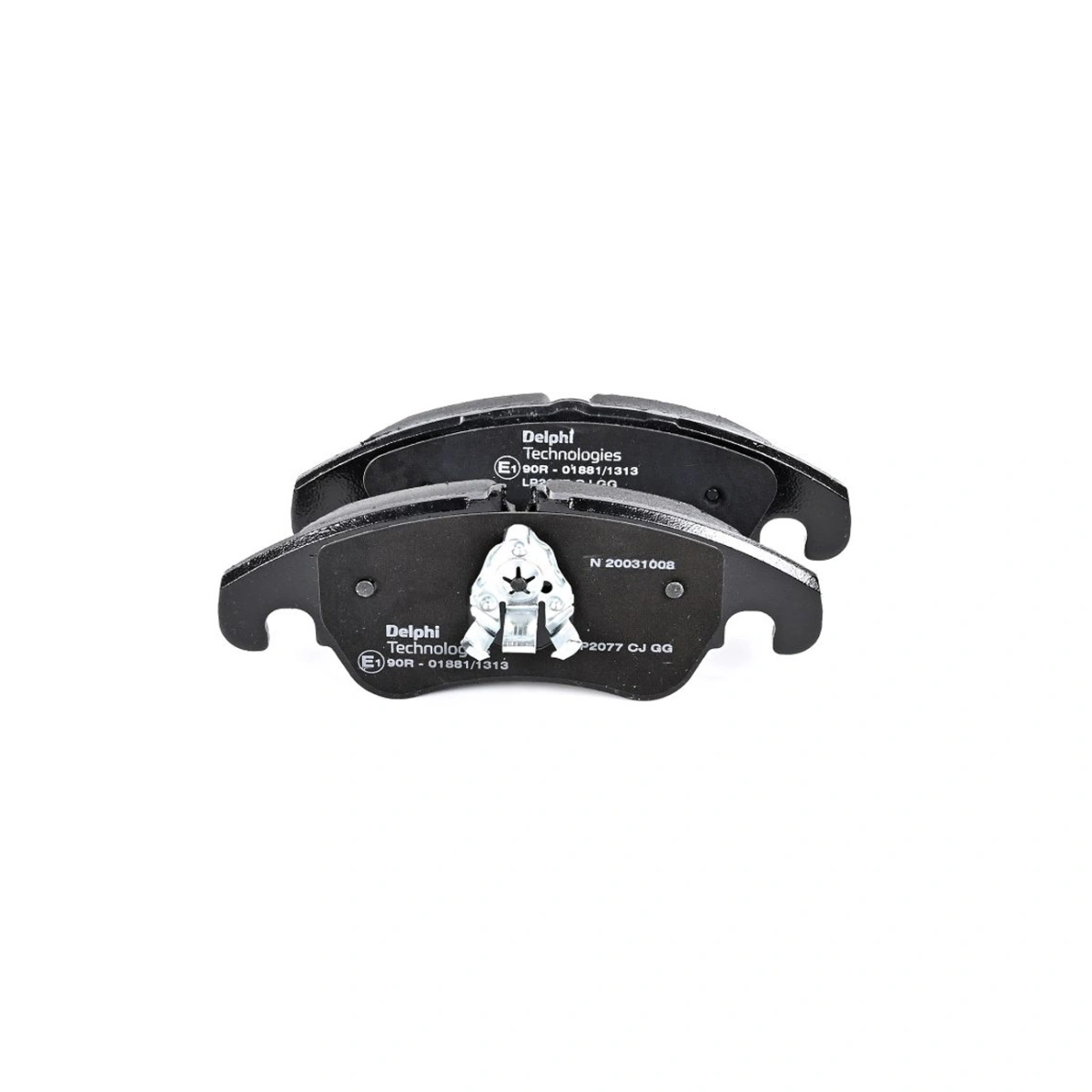 Delphi LP2077 Ön Fren Balatası 188mm Audi A4 A5 A6 A7 Q5 - OEM 8K0698151 8R0698151
